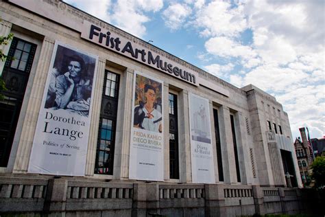 Frist museum nashville - The Frist Art Museum is certified in Excellence in Volunteer Engagement (EVE), which recognizes nonprofits with high-quality volunteer management practices. To learn about volunteer opportunities, including those for individuals who require reasonable accommodations, please contact our Guest Services Director at volunteer@FristArtMuseum.org or ... 